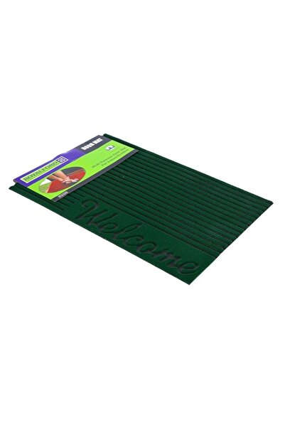 Generic Royalford Green Rib Rubber Door Mat, Multi-Colour, 17 x 26 inch, RF3016