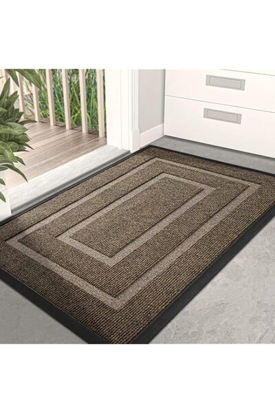 Generic Front Door Mat Non-Slip Dirt Trapper Mat, Heavy Duty Durable Welcome ...