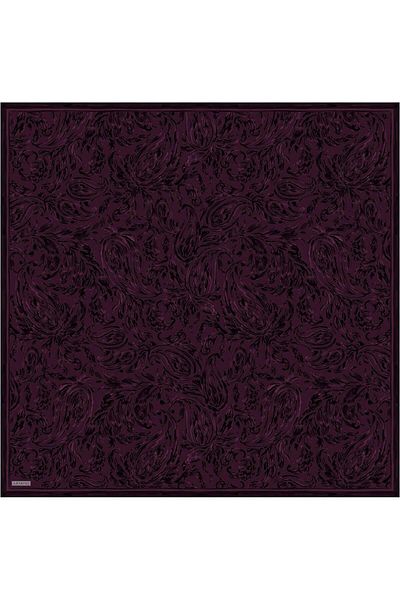 Armine Silk Scarf 2026 Winter - 9431-53 Dark Cherry Twill