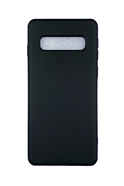 OEM Carcasă compatibilă cu Samsung Galaxy S10, neagră, silicon lichid