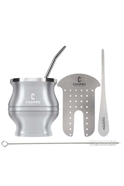 Generic CUOPRU Yerba Mate Cup Set with Bombilla(Straw), Tea Filter