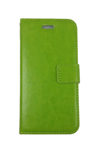 OEM Carcasă compatibilă cu iPhone 7, carcasă verde, imitație de piele