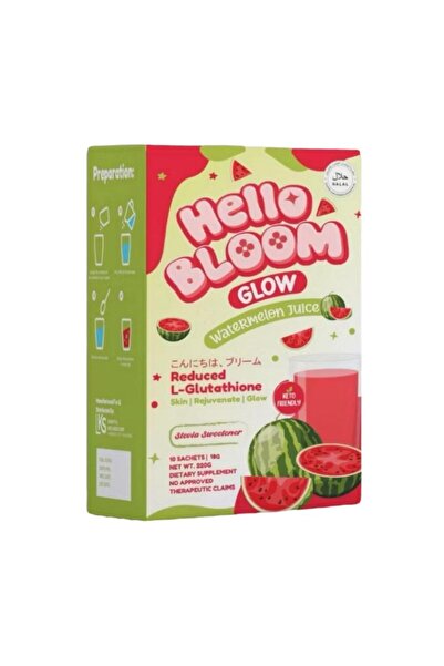 hello bloom عصير البطيخ المتوهج