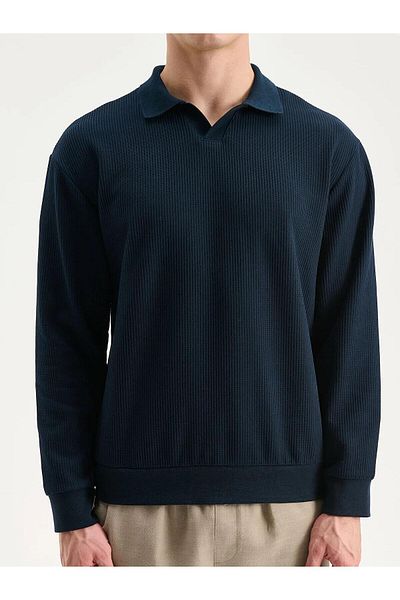 LC Waikiki Lcw Polo Neck Men's Sweatshirt (W5)