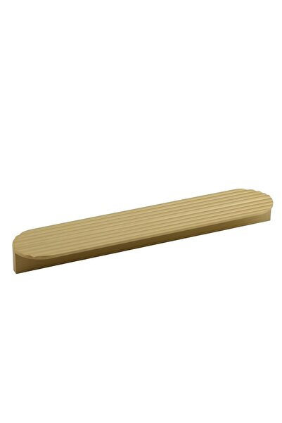 Badem10 Teke Matte Gold Metal Handle 224 mm 22.4 cm Kitchen Cabinet Handle Handle Furniture Drawer Cabinet Handles