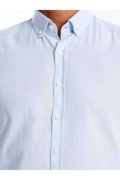 LC Waikiki Lcwaikiki Slim Fit Long Sleeve Oxford Men's Shirt (W5)