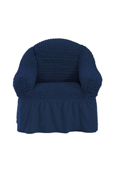 Generic Fabienne One Seater Sofa Cover Dark Blue 110x100cm