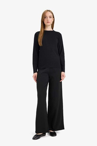 DeFacto New Season Wide Leg Wide Leg Knitwear Trousers