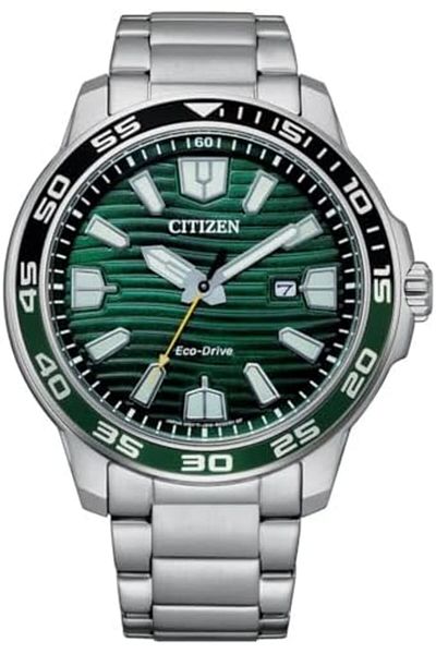 Citizen ساعة سيتيزن ايكو درايف رجالية - AW1526-89X