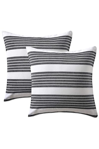 Generic مجموعة أغطية وسائد IBAMA مكونة من قطعتين من أغطية الوسائد المربعة الم...