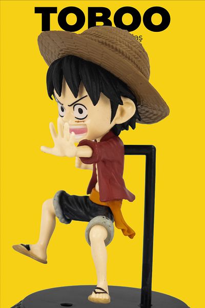 shop One Piece Anime Figure - Chibi Monkey D. Luffy |   Shichibukai Series - Collectible Mini Figure