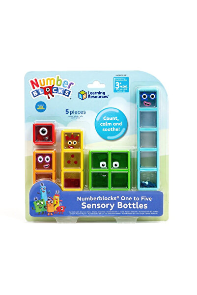 Hand2Mind Numberblocks® Sensory Test Tube Set - 1 to 5