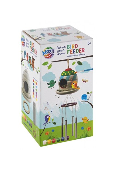 Moxy Set creativ - Casuta pasarilor cu clopotel de vant