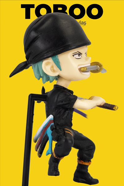 shop One Piece Anime Figure - Chibi Roronoa Zoro |   Shichibukai Series - Collectible Mini Figure