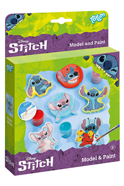Totum Set modelez si pictez - Stitch & Angel