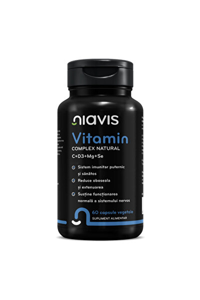 Niavis Vitamin Complex C+D3+Mg+Se 60 cps