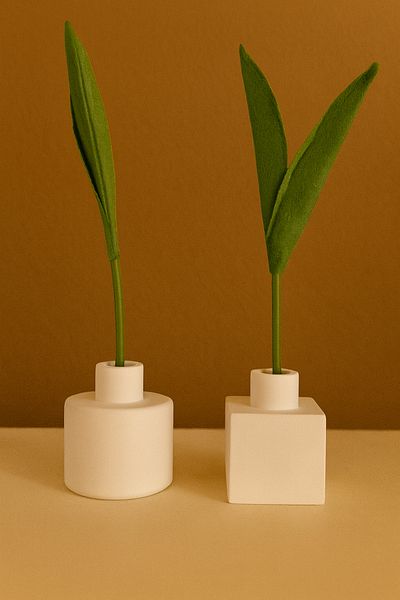 Karra Art Concrete Minimalist 2 Vase