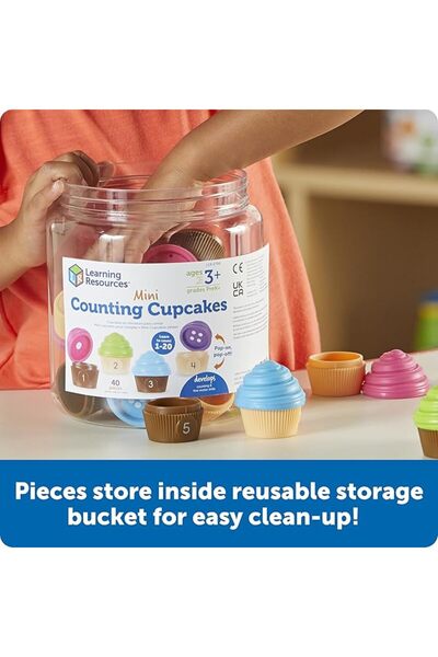Learning Resources Sorting and counting set - Mini Muffins