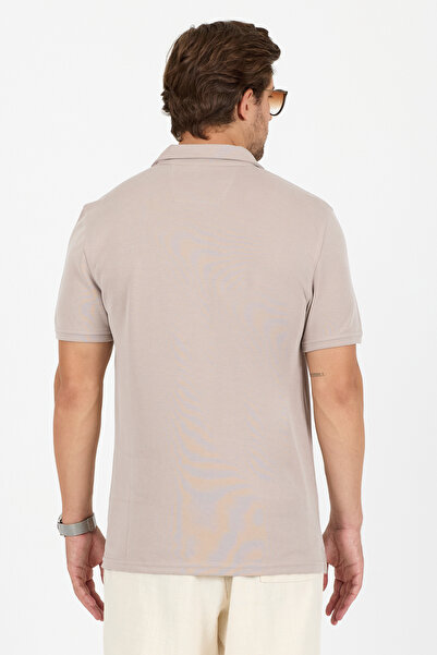 Mesfeno Modal Fabric Polo Neck Regular T-Shirt