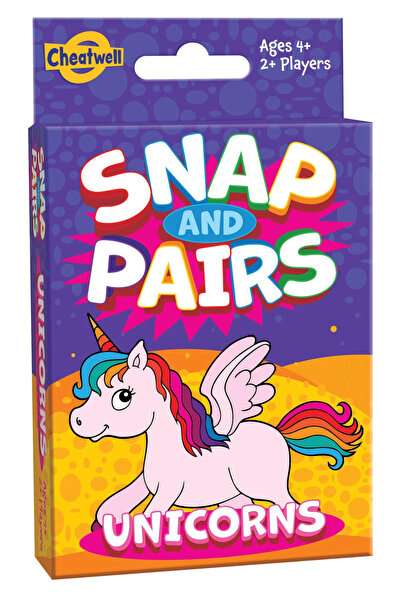 Cheatwell Joc de carti 2 in 1 - Unicorni