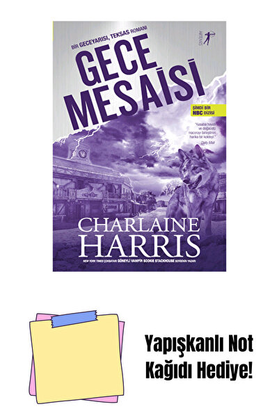 Artemis Yayınları Gece Mesaisi + Yapışkanlı Not Kağıdı