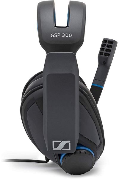 Sennheiser GSP 300 Gaming Headset for PC, Mac, PS4 - Black/Blue