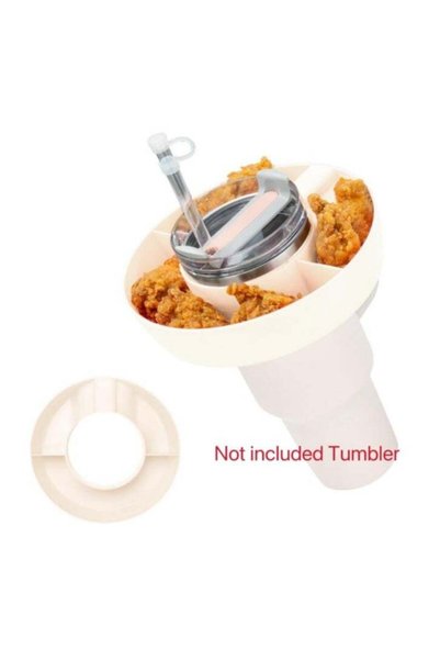 Generic 1 Pack Snack Bowl for Stanley 40 oz Tumbler, Snack Tray, Reusable Sna...