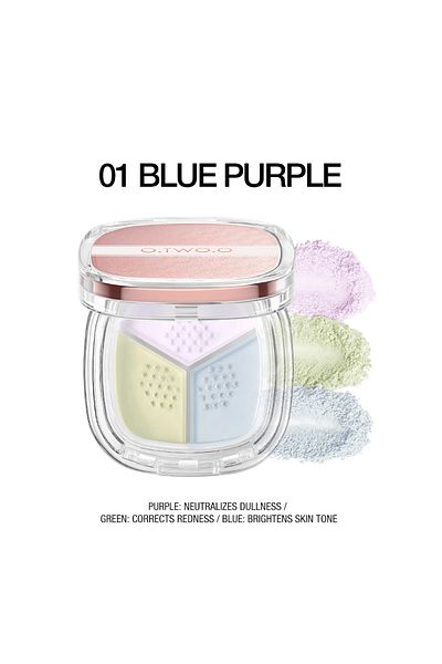 O.TWO.O Cosmetics O.TWO.O Haute Soft Focus Correct Powder – Oil Control & Blurring Finish