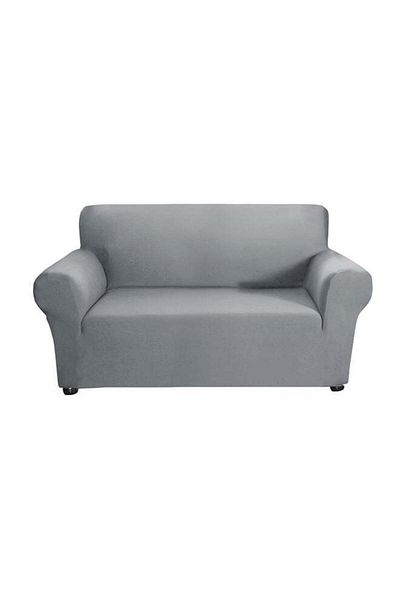 Generic Anti-Slip 2 Seater Sofa Cover Grey 28X5X23cm