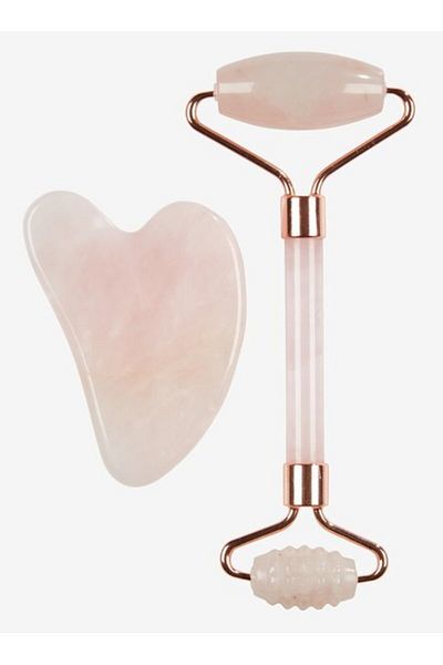 OEM VALLSTA facial roller & massage stone pink