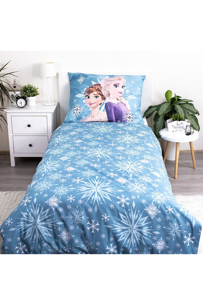 Frozen Disney White Snowflake children's bedding 100×135 cm, 40×60 cm