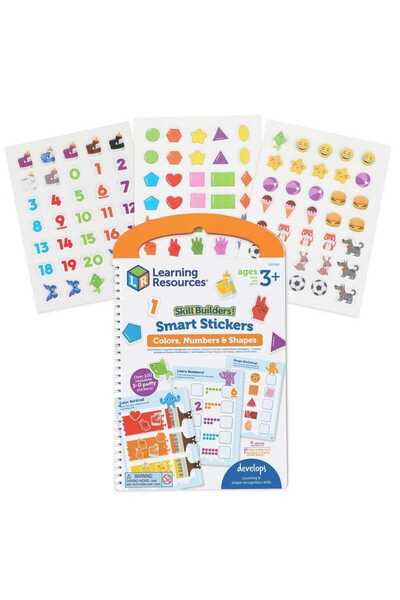 Learning Resources Educational activity set with stickers - Colors, numbers and shapes