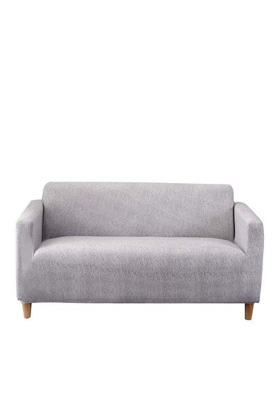 Generic Sharpdo Solid Color Soft And Comfortable Elastic Sofa Cover With Retractable Length And Dust And Di