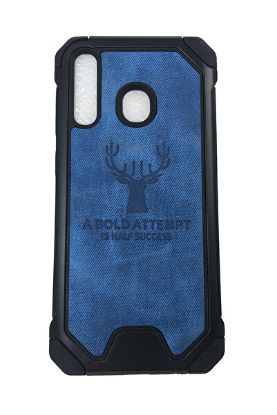 OEM Carcasă compatibilă cu Samsung Galaxy A30, Husă de protecție, Cerb, Albastră