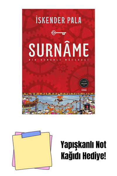 Kapı Yayınları Surnâme - Bir Osmanlı Mâcerası + Yapışkanlı Not Kağıdı