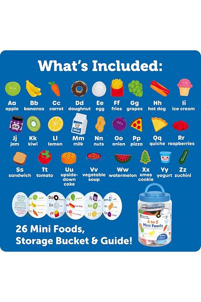 Learning Resources ABC Food Educational Game - Learn the Alphabet through Interactive Toys