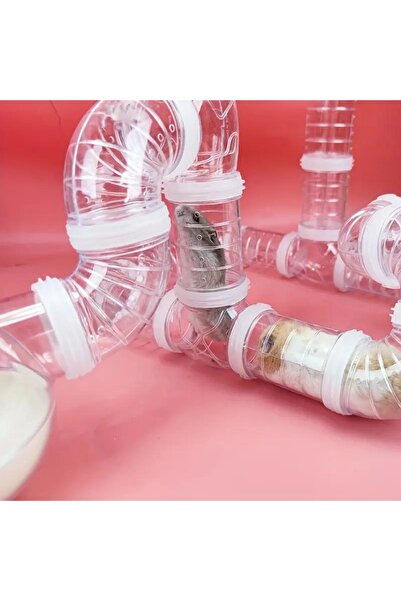 Lady Fify Hamster için Egzersiz ve Oyun Tüneli Seti