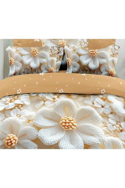 CHIRASO CHIRASO Bedding, Finet 5D Identical to the picture, ELASTIC Sheet 180x200+25cm, Duvet Cover, 2 Pillowcases