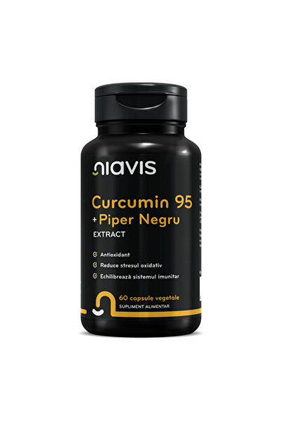 Niavis Curcumin 95 + Piper Negru Extract 60cps