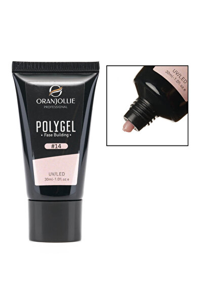 Intisimo Sticlă pentru unghii Polygel, UV/LED, nuanță nr. 14, 30 ml