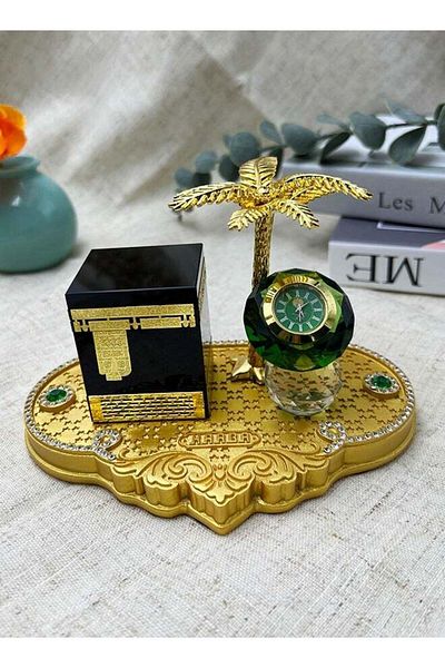 mecca Islamic Decorative Collectible - Simplified Architectural Souvenir