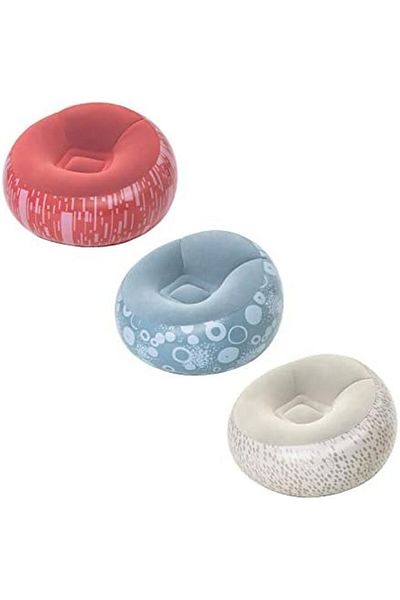 BESTWAY AIRCHAIR INFLATE CHAIR 112X112X66, Multi-Colour, Medium