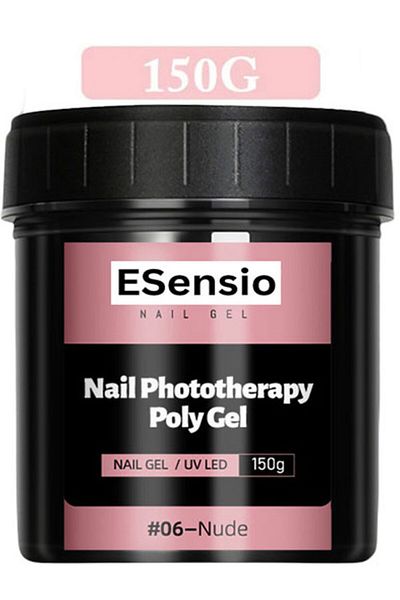 ESensio 150 ml Nail Builder UV gel Elite Nude – Gel UV Builder Finish Glossy, Nude