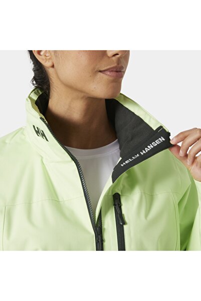 Helly Hansen W Crew Hooded Kadın Mont 2.0 Yeşil