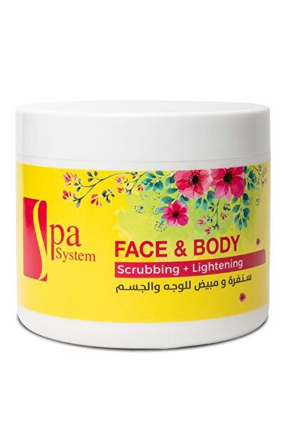 Spa System سنفرة ومبيض للوجه والجسم من سبا سيستم - 500 جرام