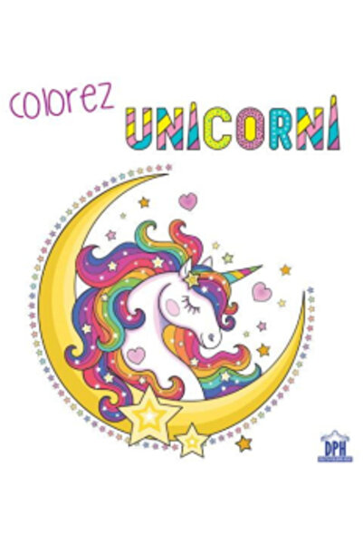 Dph Colorez Unicorni: Carte de colorat