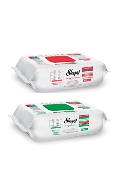 Sleepy PACHET - 2 X 100 Servetele Umede Easy Clean Multisuprafete, 200 Buc