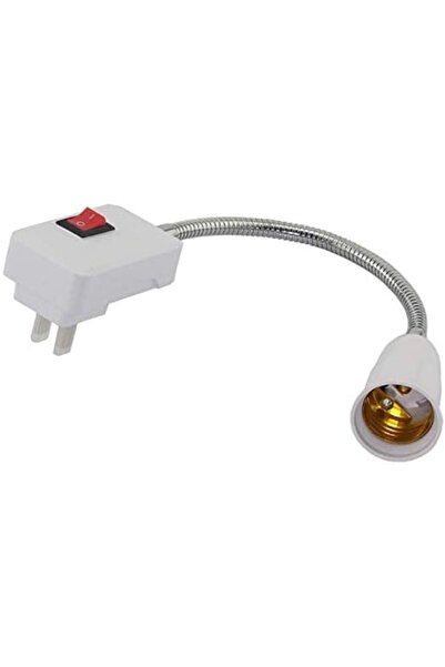 Generic Socket Adapter, Flexible Extension Lamp Bulb Holder Converter Lighting Accessories Screw Socket