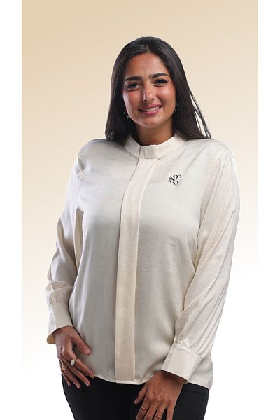 SUGA Fashion Flow Wide Blouse