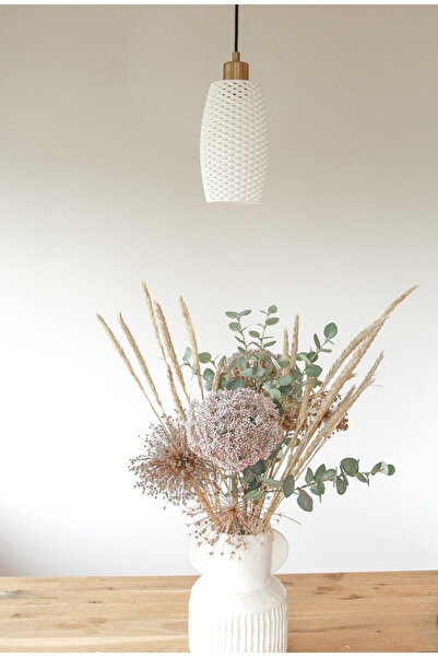 3DreaMaker Fiora Tekli Delik Şekilli Plastik Avize Salon, Mutfak, Yatak Odası...